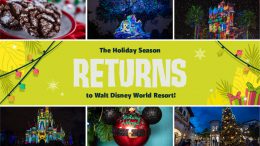 Holiday happenings coming to Walt Disney World Resort graphic and collage