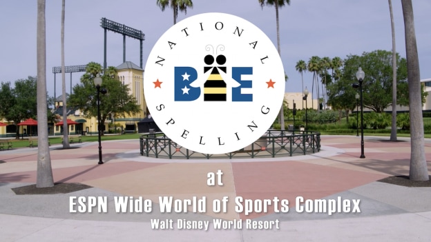 Graphic for 2021 Scripps National Spelling Bee at ESPN Wide World of Sports