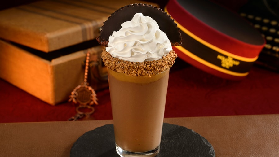 Chocolate Peanut Butter Explosion Shake from Hollywood Scoops Walt Disney World Food News Hollywood Studios July 2021 