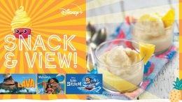 Snack & View: Enjoy a Frozen Pineapple Treat Inspired by DOLE Whip While Watching Tropical Island Favorites On Disney+