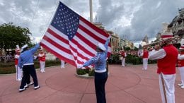 The return of the Flag Retreat Ceremony in Magic Kingdom on July 1