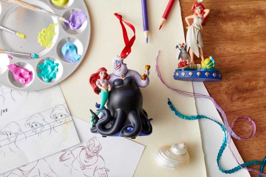 Sketchbook Ornament featuring Ursula