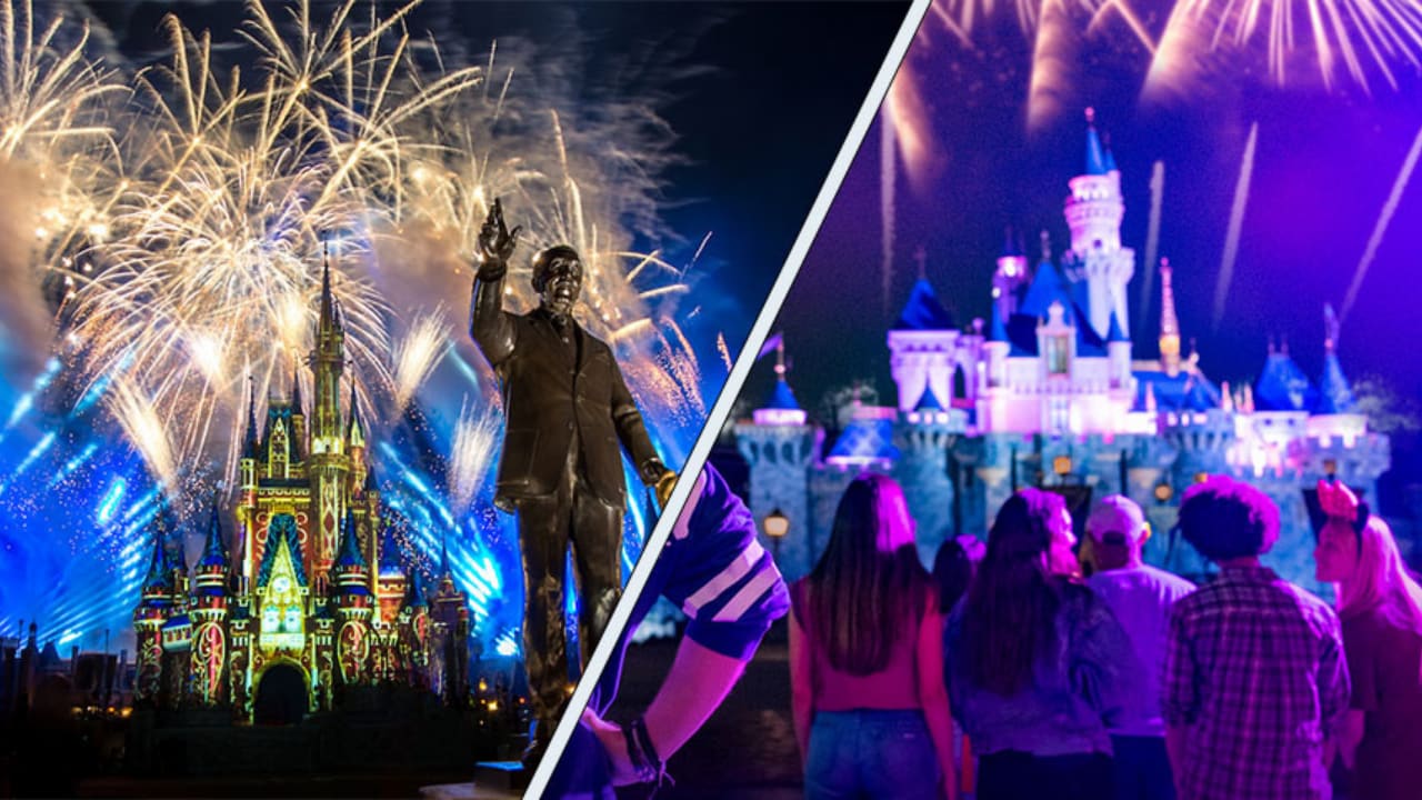 From Coast-to-Coast, Disney Cast Members are the First to See Fireworks ...