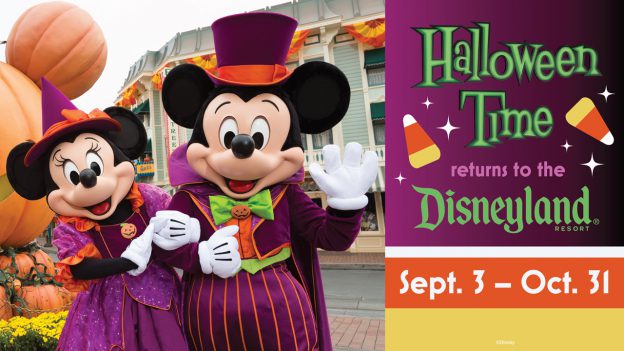 Halloween Time returns to the Disneyland Resort Sept. 3 - Oct. 31