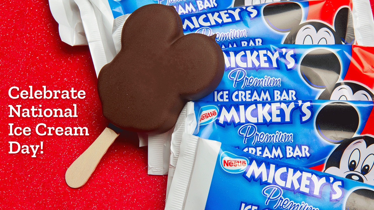 Enjoy a Mickey-Themed Treat for National Ice Cream Day!