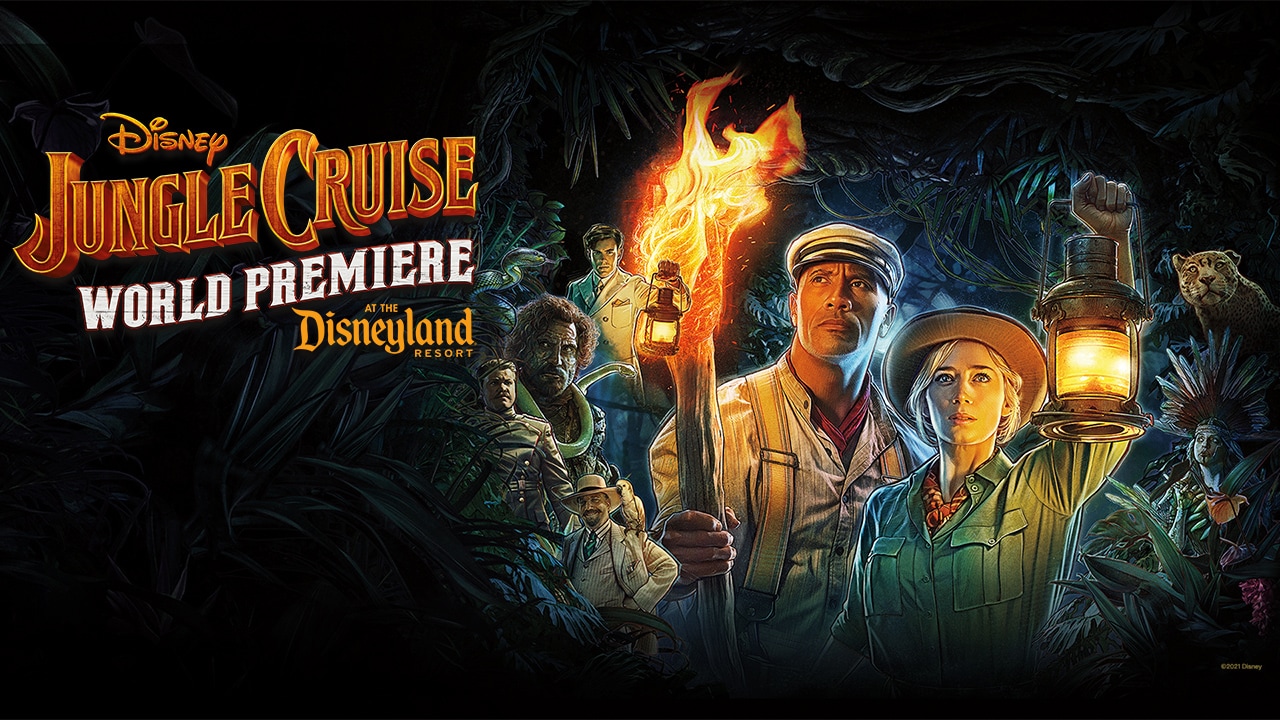 Watch Disney S Jungle Cruise World Premiere Red Carpet Live Stream On July 24 Disney Parks Blog