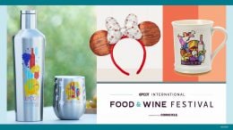 Collage of 2021 EPCOT Food & wine Festival merchandise