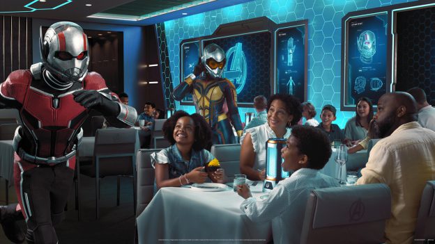 ‘Avengers: Quantum Encounter’ Debuting at Worlds of Marvel Aboard the Disney Wish - Artist Rendering