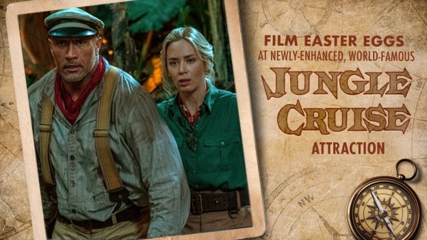 Dwayne Johnson is Frank Wolff and Emily Blunt is Lily Houghton in Disney’s "Jungle Cruise"