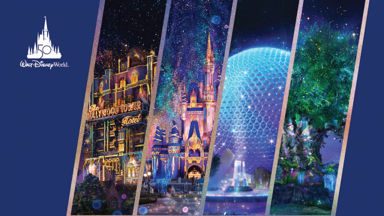 Disney revela novas artes conceituais para os 50 anos do Walt Disney World