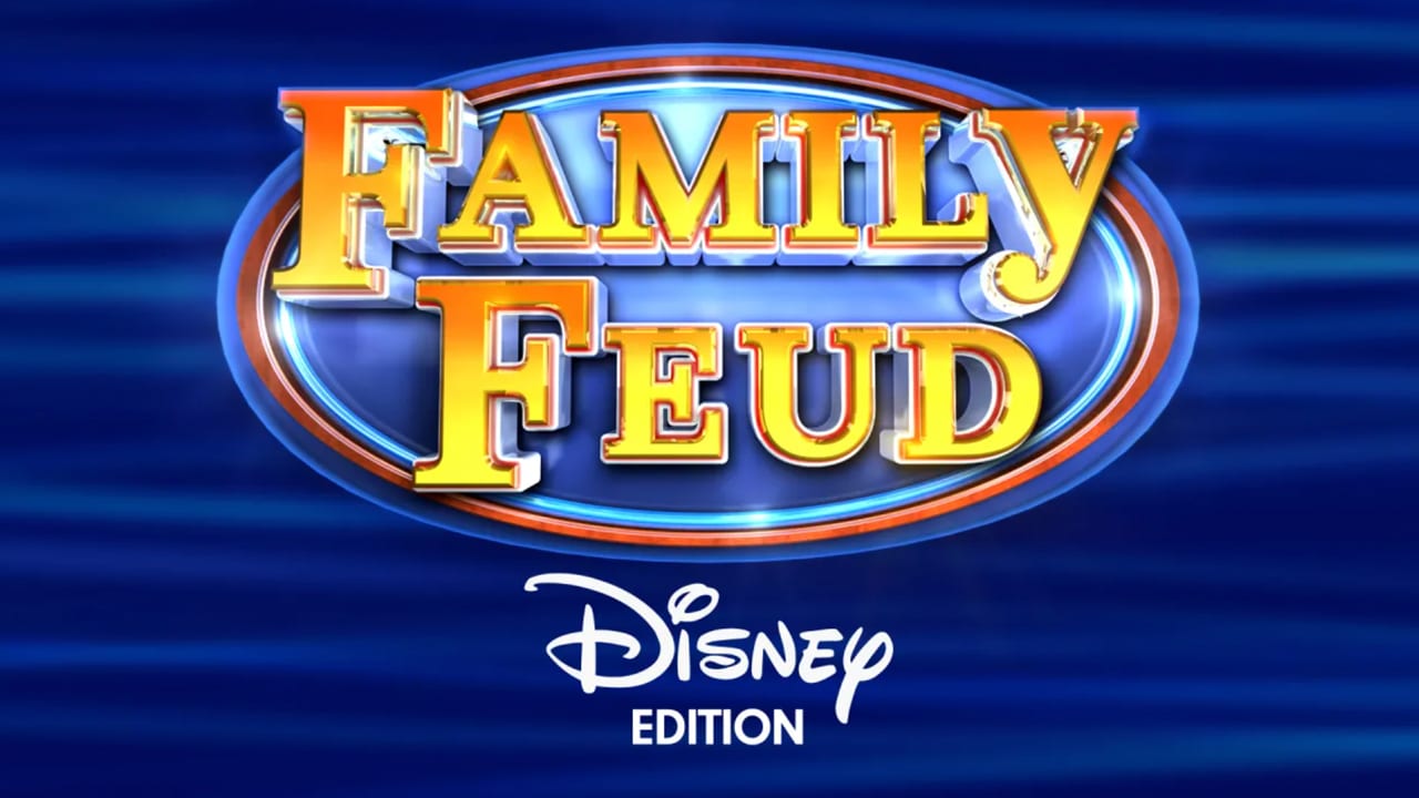 Family Feud & Disney Family Feud Edition Box 203 Cards Games LOT of 2 games 