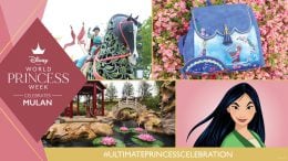 Graphic of Mulan-inspired experiences at Disney parks