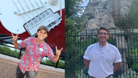 Cast Members celebrating Roller Coaster Day