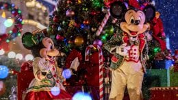 Disney Very Merriest After Hours at Magic Kingdom - Mickey Mouse and Minnie Mouse in “Once Upon a Christmastime Parade”