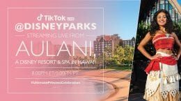 TikTok LIVE from Aulani graphic