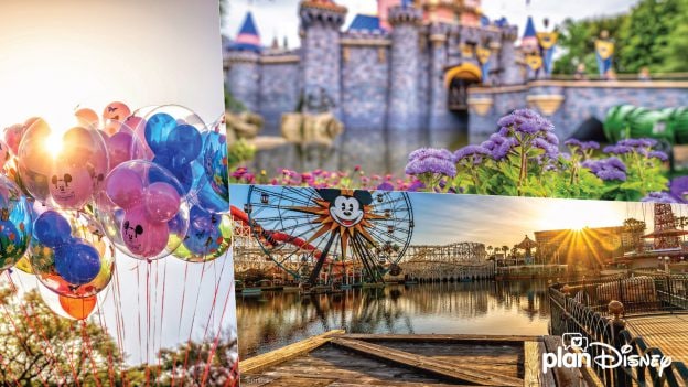 Collage of Disneyland Resort images from planDisney Panelist Andres V.
