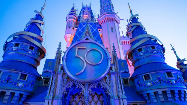 Cinderella Castle 50th Anniversary Crest
