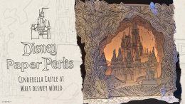 Disney Paper Parks Cinderella Castle