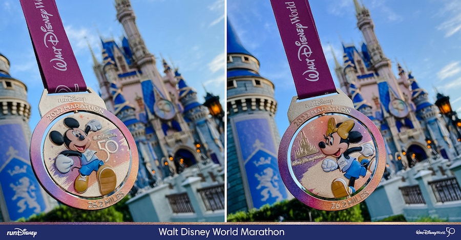 2022 Walt Disney World Marathon finisher medal