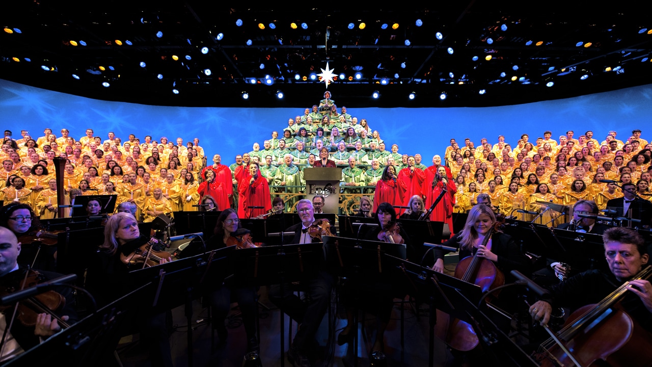 Beloved Candlelight Processional Returns Nov. 26 for the EPCOT