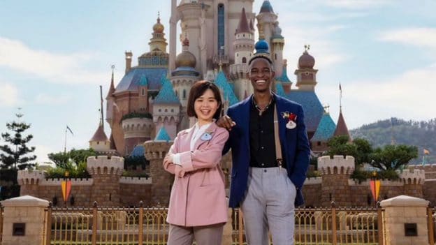Lily Chan and Tony Dick, new Ambassadors at Hong Kong Disneyland Resort
