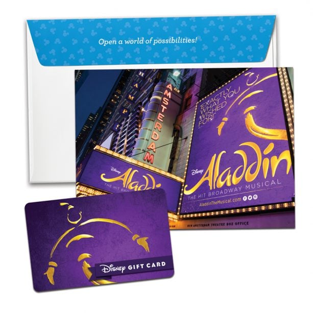 Your Disney Gift Card Is Ready For Broadway Disney Parks Blog