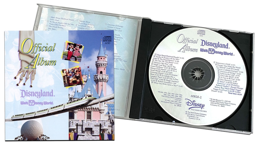 Disneyland Paris Releases Vinyl Record of Past & Present Park Music - WDW  News Today