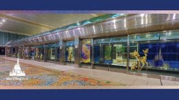 Orlando International Airport 50th Anniversary Walt Disney World Resort Decorations Revealed with EARidescent designs