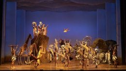Award-winning Disney musical “The Lion King” on Broadway