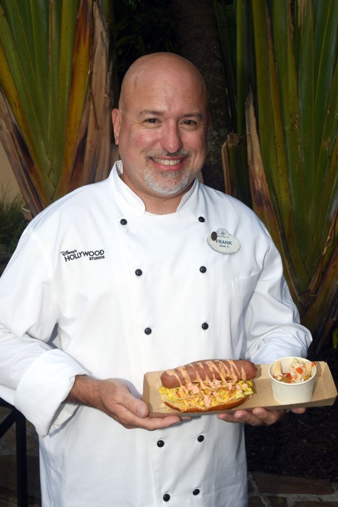 Frank Vega, chief chef of Disney Studios Hollywood