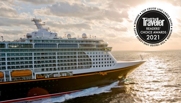 Conde Nast Traveler Readers' Choice Awards 2021 Recognize Disney Cruise Line as the Top Cruise Line-Large Ships
