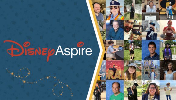 Collage of Disney Aspire graduates