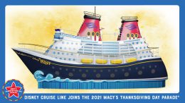 Disney Cruise Line Disney Wish Macy's Thanksgiving Day Float rendering