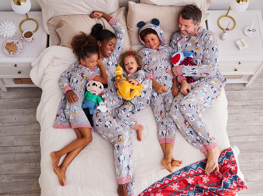Holiday Ski Lodge Family Pajamas