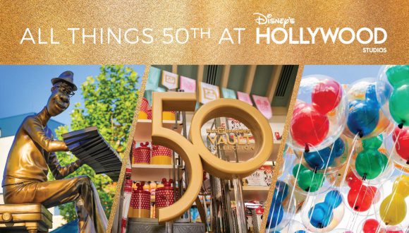 50th Anniversary Celebration at Disney's Hollywood Studios Header