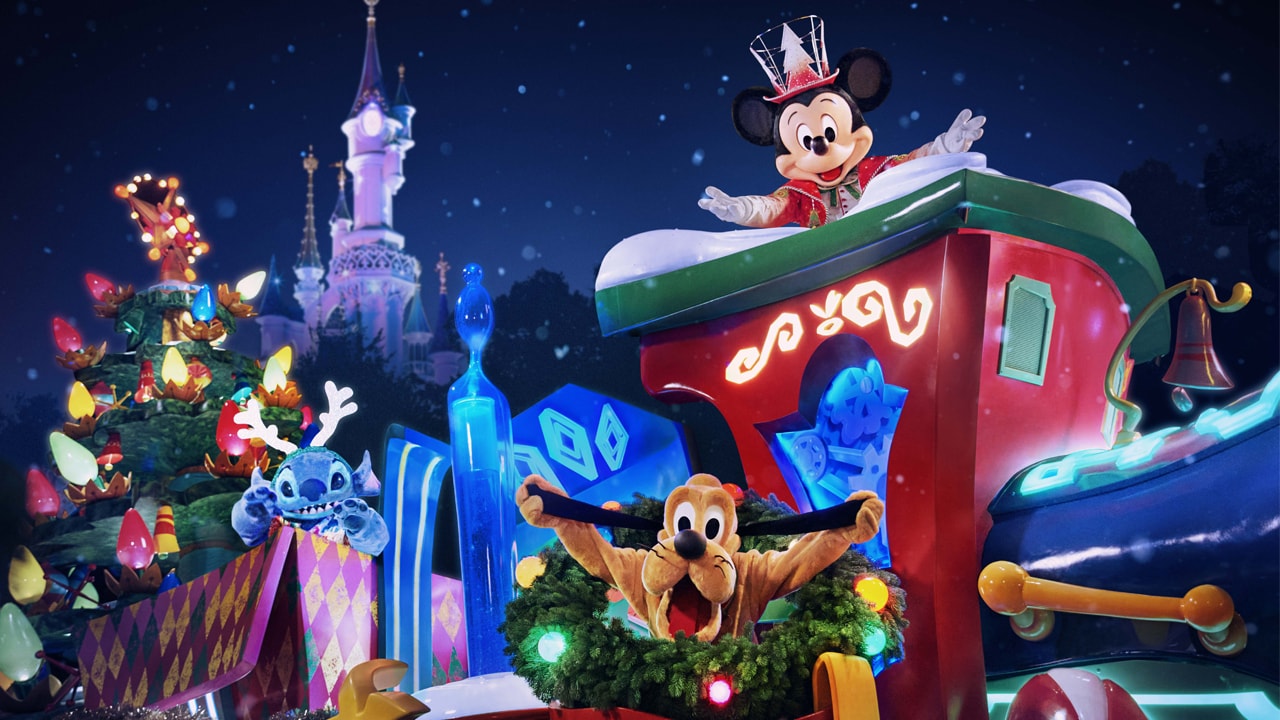 Behind the Scenes at Disneyland Paris' Brand-New Holiday Parade