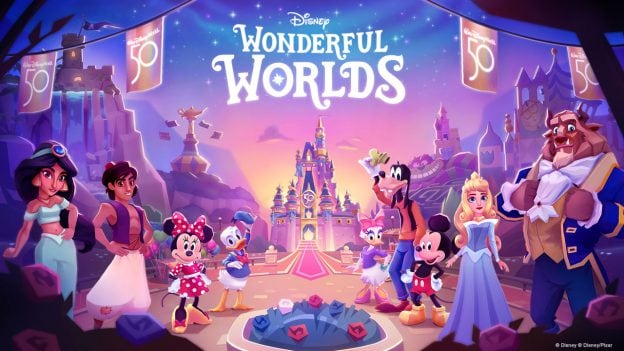 Disney Parks-inspired Mobile Puzzle Game, Disney Wonderful Worlds Available Now!