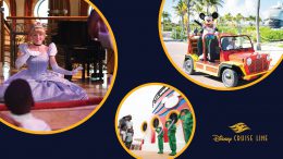 Collage of Entertainment on Disney Cruise Line