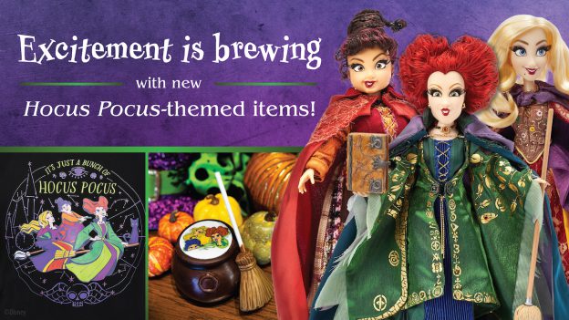 Merchandise items inspired by "Hocus Pocus"