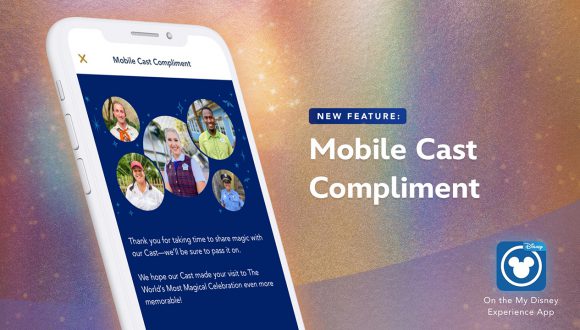 More 50th Magic: Another Way to Share Compliments via My Disney Experience Mobile App