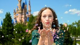 Disney PhotoPass Confetti Magic Shot at Magic Kingdom Park