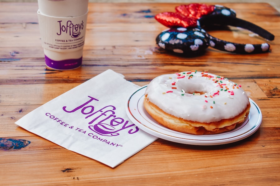 Joffrey's coffee and donut