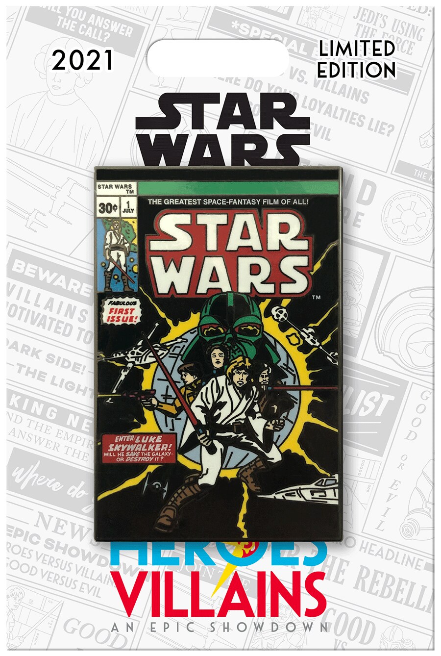 Disney Epic Pins Heroes and villains star wars pin