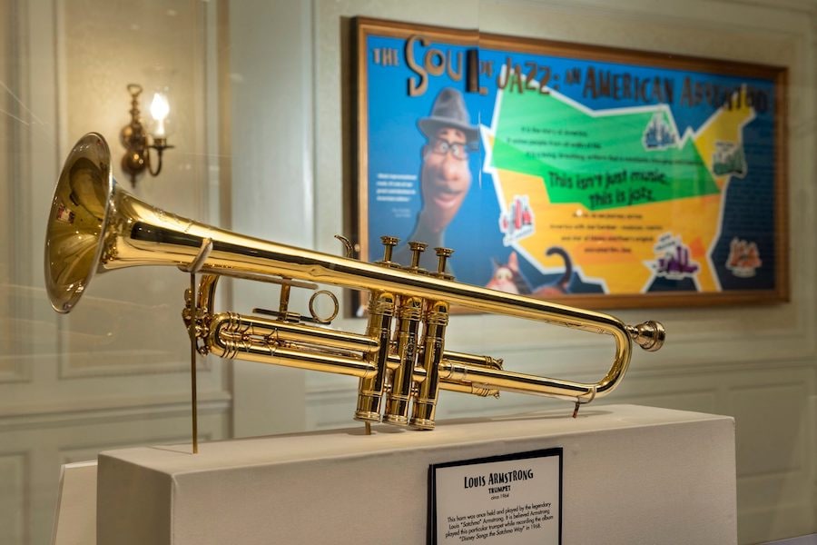 Trumpet from 'The Soul of Jazz: An American Adventure' exhibit