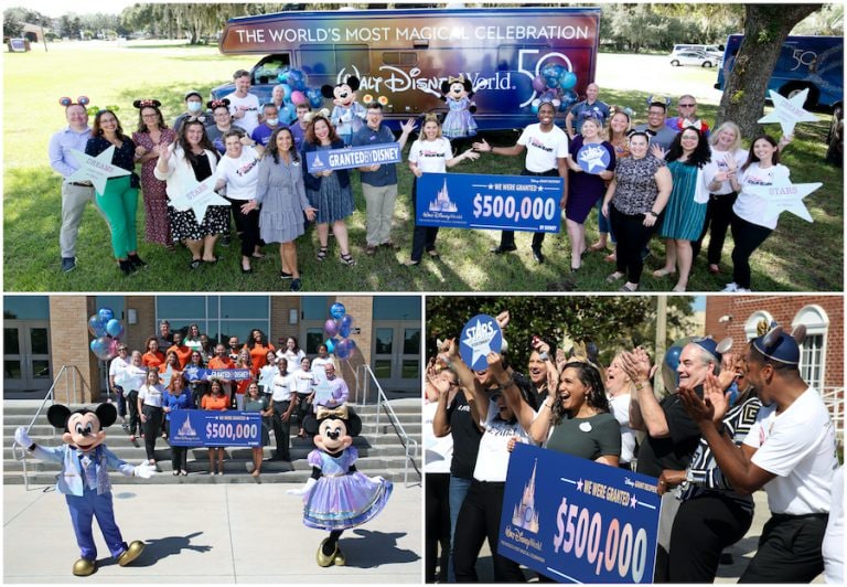 Marking 50 Years in Central Florida with 3 Million in Disney Grants