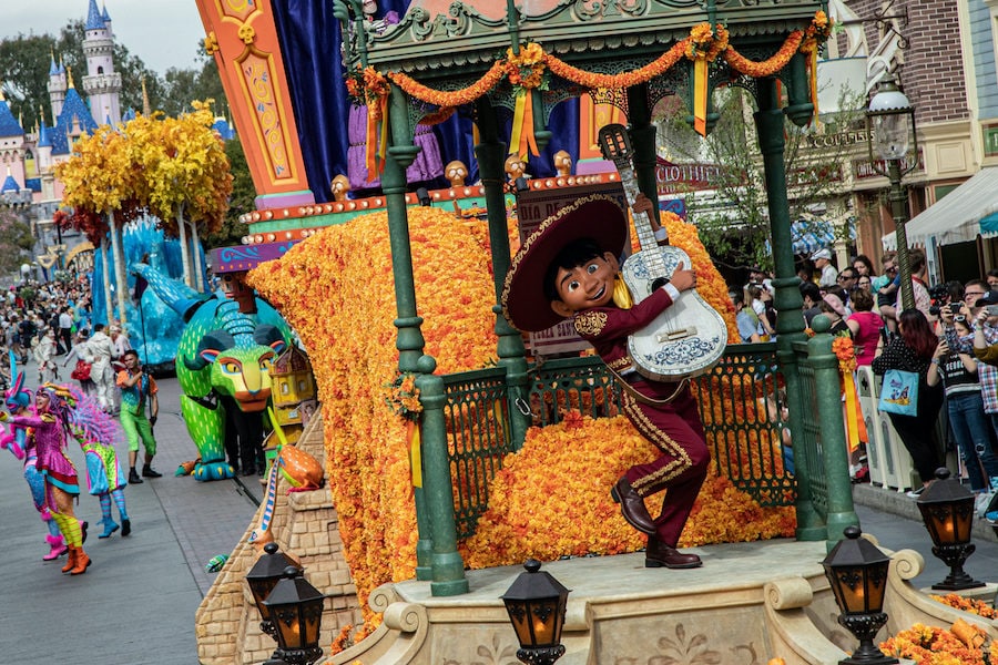“Magic Happens” Parade at Disneyland Park – Disney and Pixar’s “Coco”