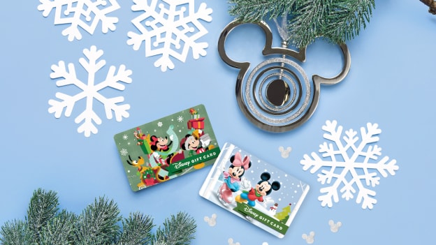 Disney Gift Card holiday designs