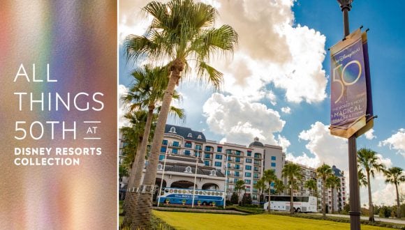 Disney Resort Hotels Celebrate the Walt Disney World 50th Anniversary with EARidescent Magic