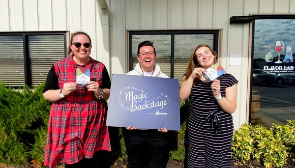 Cast Members win a tasty tour of the Flavor Lab with Magic Backstage