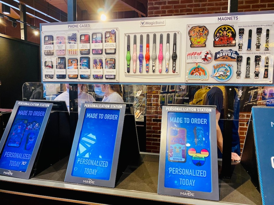 Personalized gifts options from D-Tech on Demand at Disney Springs